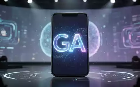 Ein futuristisches Smartphone zeigt eine leuchtende KI-Oberfläche, die die Integration von Google Gemini und Apple Siri symbolisiert. - Foto: über boerse-global.de