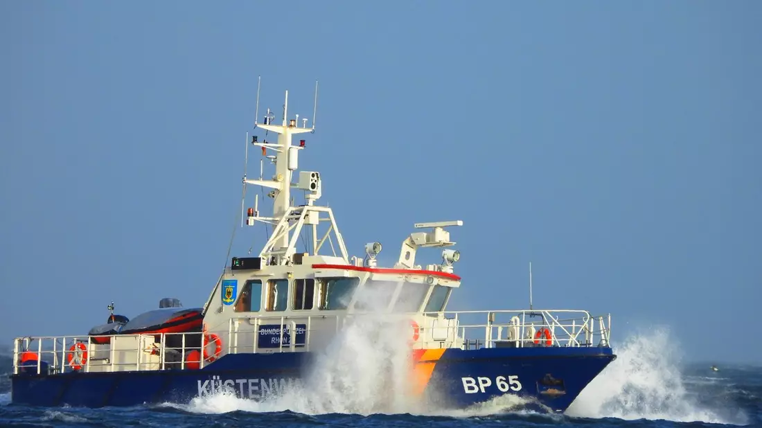 BPOLD-BBS: Bundespolizei See auf dem Weg nach Potsdam - Bild: presseportal.de