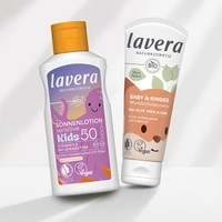 40 Jahre ÖKO-TEST - Zwei lavera Naturkosmetik Produkte erhalten Note sehr gut / Sonnenlotion Sensitiv Kids LSF 50 und Baby & Kinder Wundschutzcreme - Prüfschwerpunkt liegt auf Inhaltsstoffsicherheit - Foto: presseportal.de