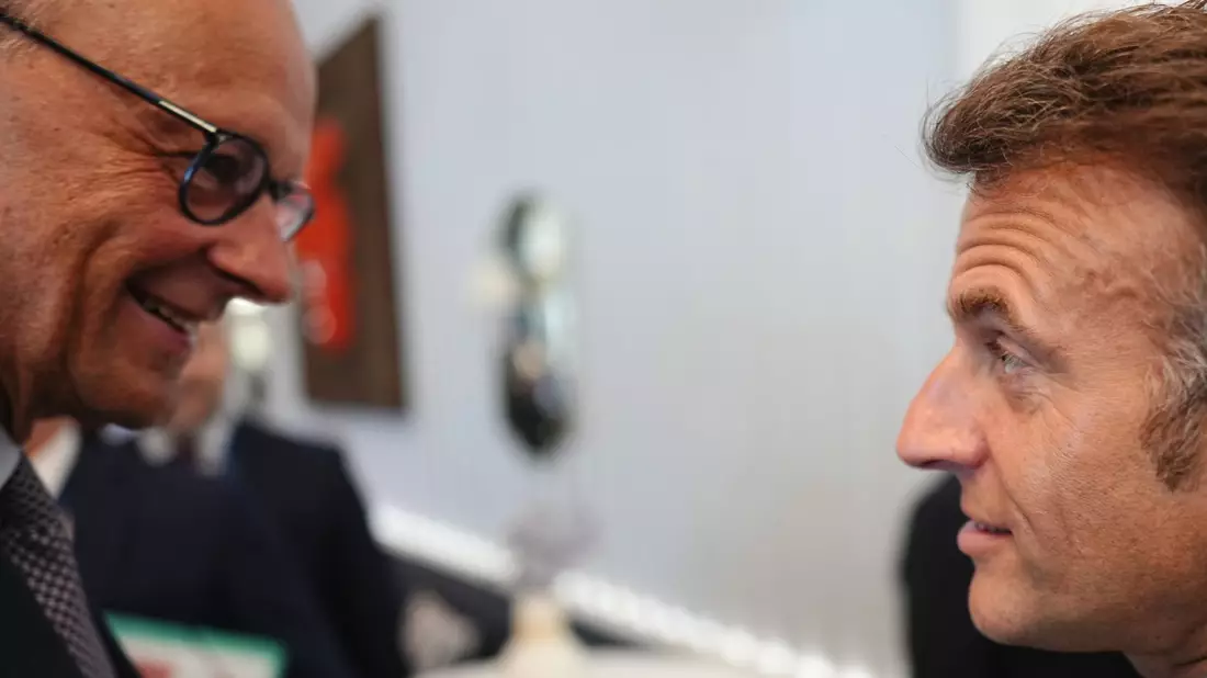 Merz und Macron starten beim Westbalkan-Gipfel eine gemeinsame Initiative. - Bild: Kay Nietfeld/dpa