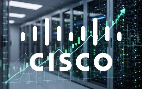 Abstrakter, aufwärts gerichteter Aktienkursgraph mit Binärcode vor einem modernen Rechenzentrum, der Technologie und Wachstum symbolisiert. - Foto: über boerse-global.de