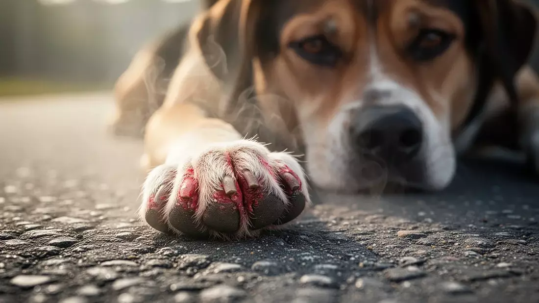 Hunde im Sommer: Verbrannte Pfoten und versteckte Ängste