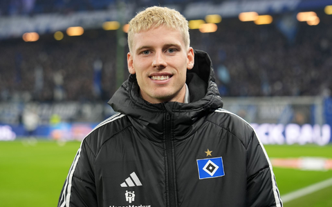Der Däne Albert Grönbaek bleibt beim Hamburger SV. (Archivbild) - Bild: Marcus Brandt/dpa