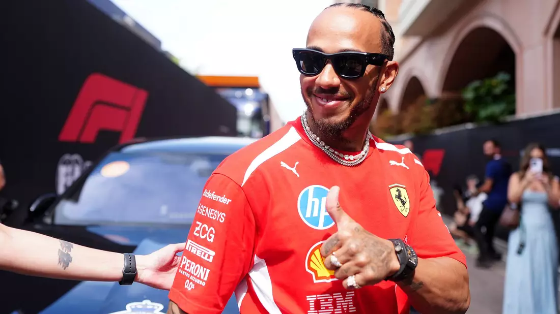 Hofft auf seinen ersten Ferrari-Sieg: Lewis Hamilton. - Bild: David Davies/PA Wire/dpa