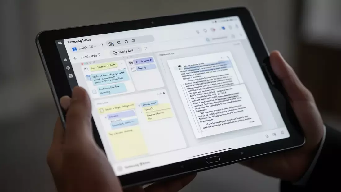 Samsung Notes Update 2026: Intelligenteres Einfügen und PDF-Import