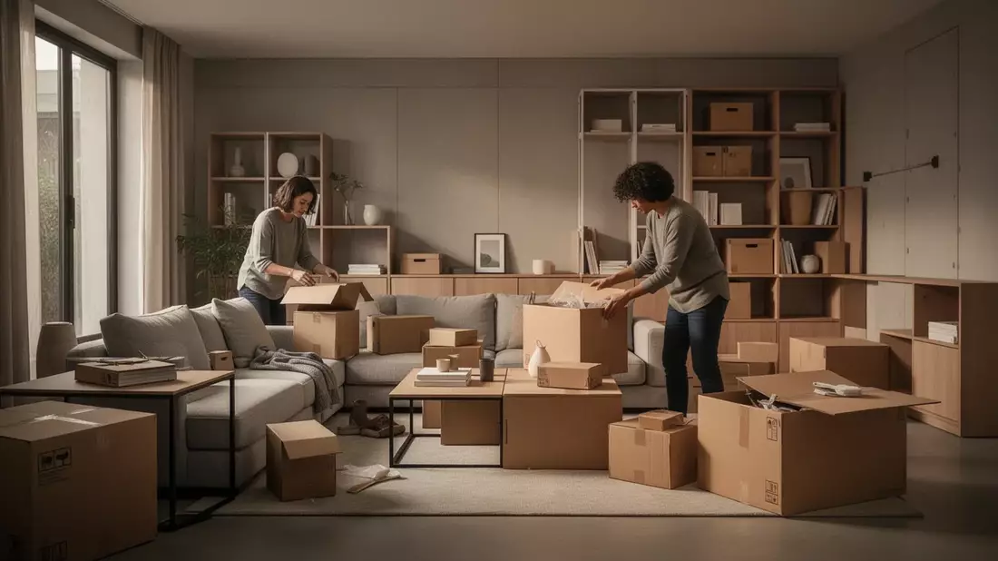 Wohnung zusammenlegen: Tipps für Umzug und Ordnung