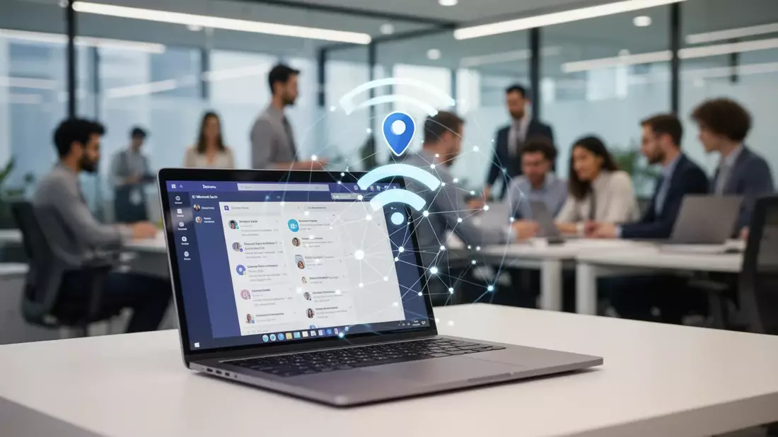 Microsoft Teams: Automatische Büro-Check-ins per WLAN gestartet