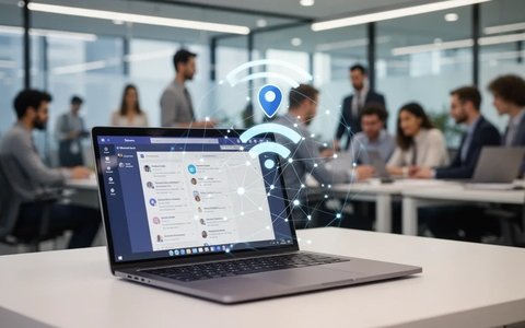 Microsoft Teams: Automatische Büro-Check-ins per WLAN gestartet