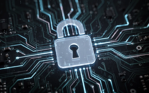 A digital padlock icon overlaid on a circuit board, symbolizing secure boot and cryptographic key expiration. - Foto: über boerse-global.de