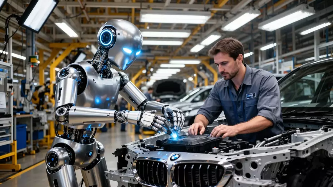 BMW testet humanoide Roboter in der Fertigung