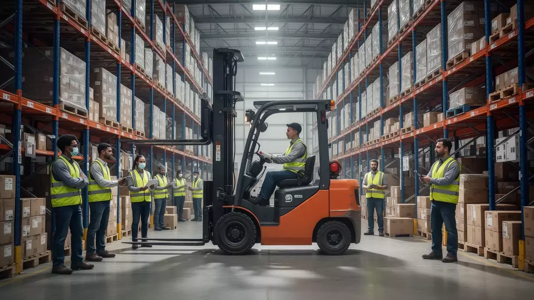 Logistik-Jobs: Neue Regeln für Staplerschein und Sicherheit