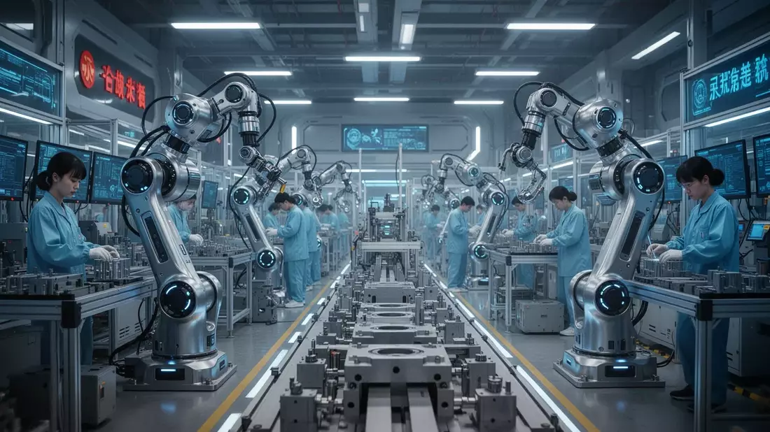 Chinesische Konzerne treiben humanoide Roboter in Serie