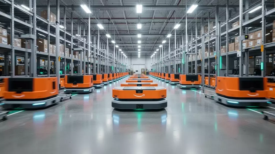 Amazon Expands Logistics, Secures Kuiper Waiver, Stock Down 8%