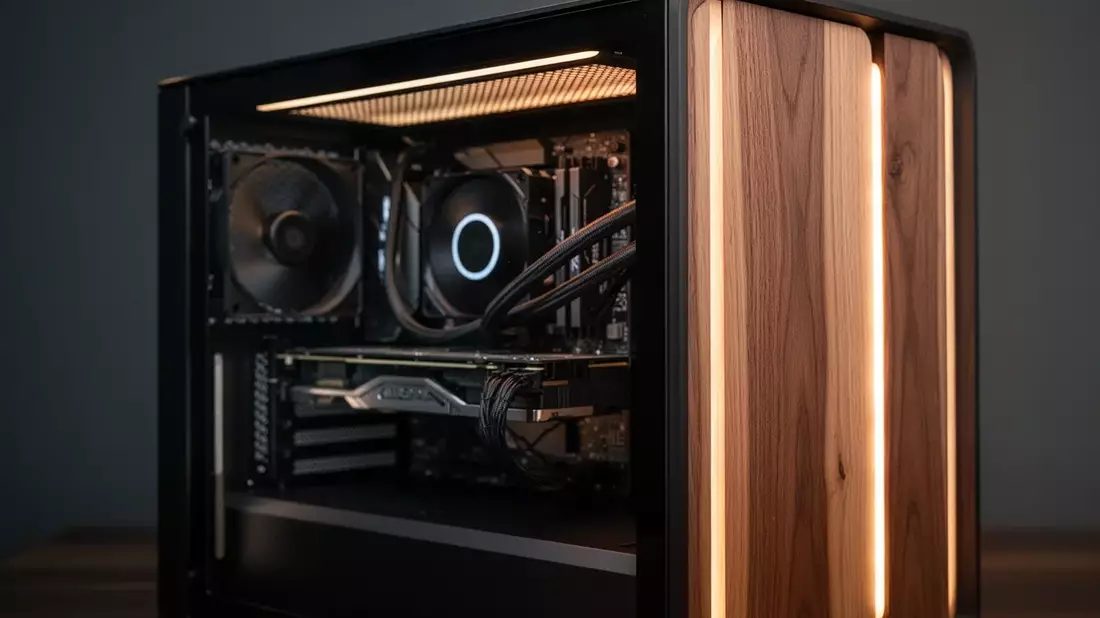 Computex 2026: PC-Gehäuse aus Holz und mit Displays im Trend