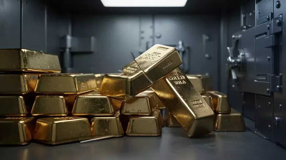 Oro cae a 4.312 dólares por fuerte empleo en EE.UU. y alza de tipos
