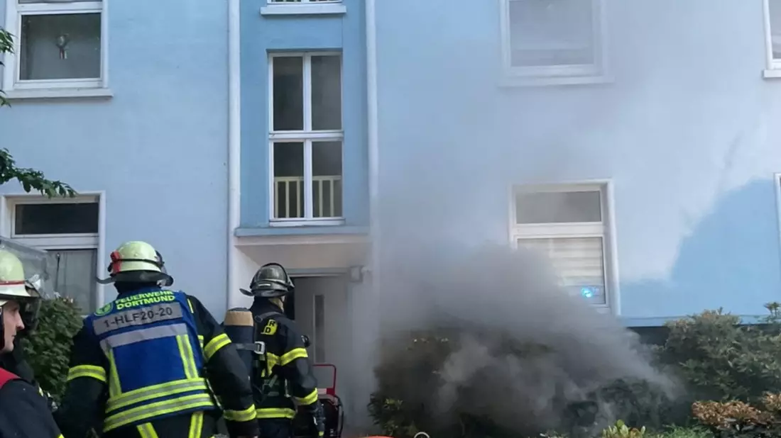 FW-DO: Abendlicher Kellerbrand in Körne - Bild: presseportal.de