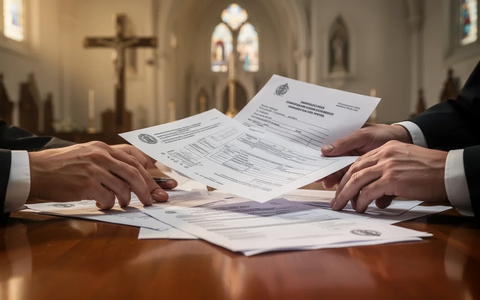 Kirchliche Verwaltung: Neue Regeln, Rekordmittel und Spontan-Trauungen