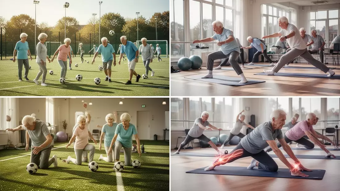Walking Football & Co.: Gelenkschonender Seniorensport boomt