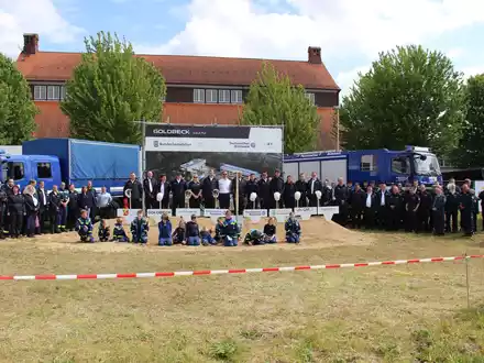 THW HH MV SH: Spatenstich für THW-Neubau in Rendsburg - Foto: presseportal.de
