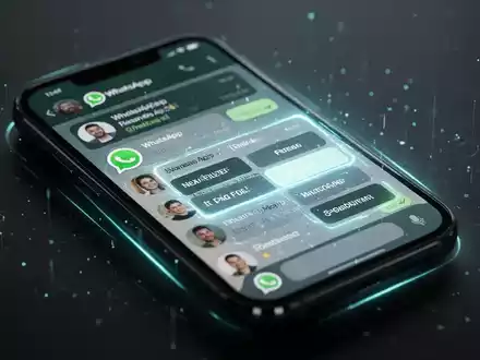 Ein Smartphone-Bildschirm zeigt eine WhatsApp-Chatliste mit neuen Filteroptionen für Konversationen. - Foto: über boerse-global.de