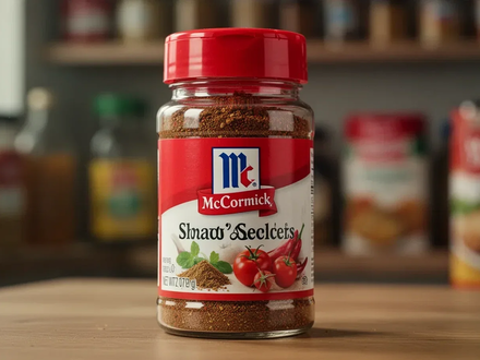 Ein Gewürzglas von McCormick spiegelt subtil das Unilever-Logo wider und symbolisiert einen Milliarden-Deal im Bereich Konsumgüter. - Foto: über boerse-global.de