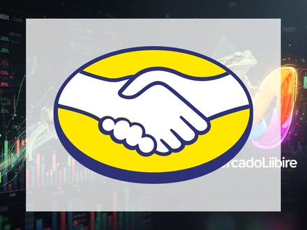 Abstrakte Darstellung von Kapitalfluss von einem Froschsymbol (Ribbit Capital) zu einem stilisierten E-Commerce-Logo (MercadoLibre). - Foto: über boerse-global.de