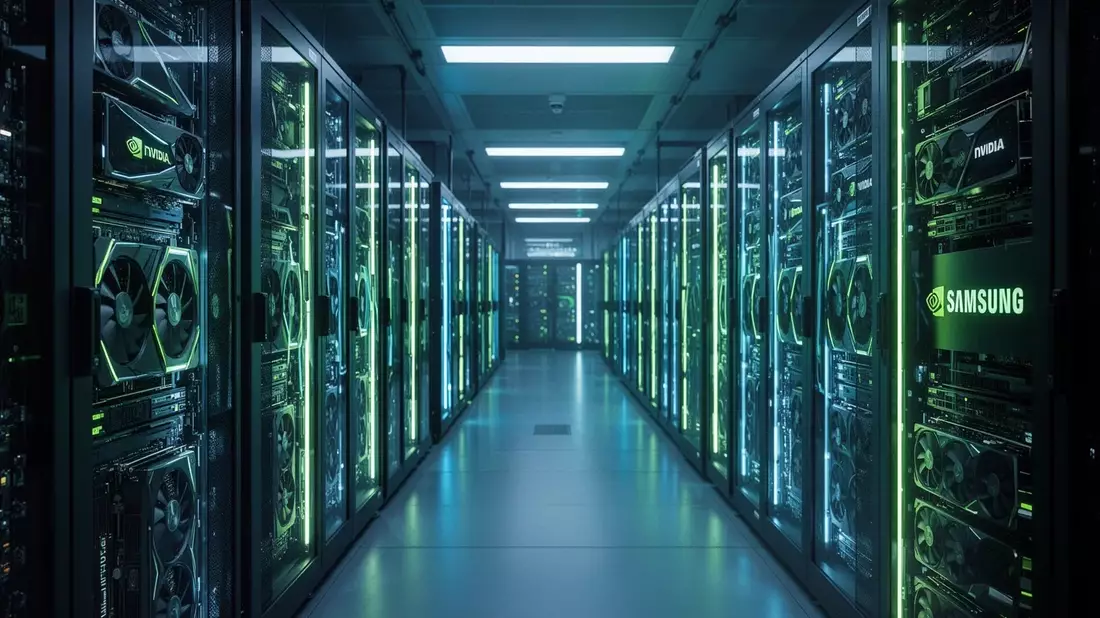 Samsung und Nvidia: KI-Fabrik und HBM4-Chips treiben Aktie