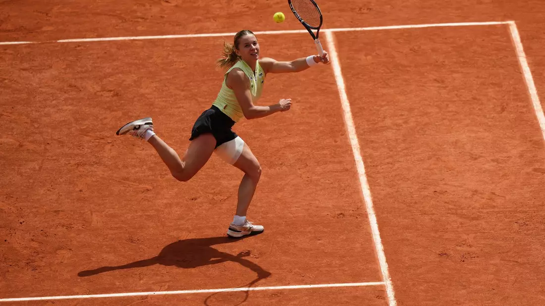 Für Maja Chwalinska war schon der Finaleinzug ein Riesenerfolg. - Bild: Aurelien Morissard/AP/dpa