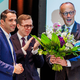 Merz besuchte den Landesparteitag in Mecklenburg-Vorpommern.  - Bild: Jens Büttner/dpa