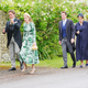 Prinzessin Beatrice und Prinzessin Eugenie reisten nach Kemble. - Bild: Ben Birchall/PA Wire/dpa