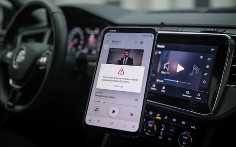 Spotify-Bug in Android Auto: Update-Fehler trübt Fahrspaß