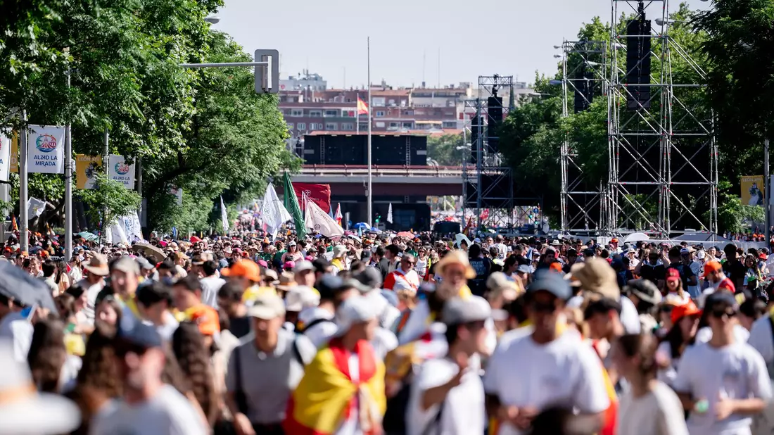 Papst Leo XIV. wird bei seinem einwöchigen Spanien-Aufenthalt nach der Hauptstadt Madrid auch Barcelona und die Kanarischen Inseln besuchen. - Bild: A. Pérez Meca/EUROPA PRESS/dpa