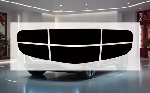 Ein futuristisches, elegantes Elektrofahrzeug (EV) Konzeptauto, das in einem modernen Showroom in Vietnam steht. - Foto: über boerse-global.de