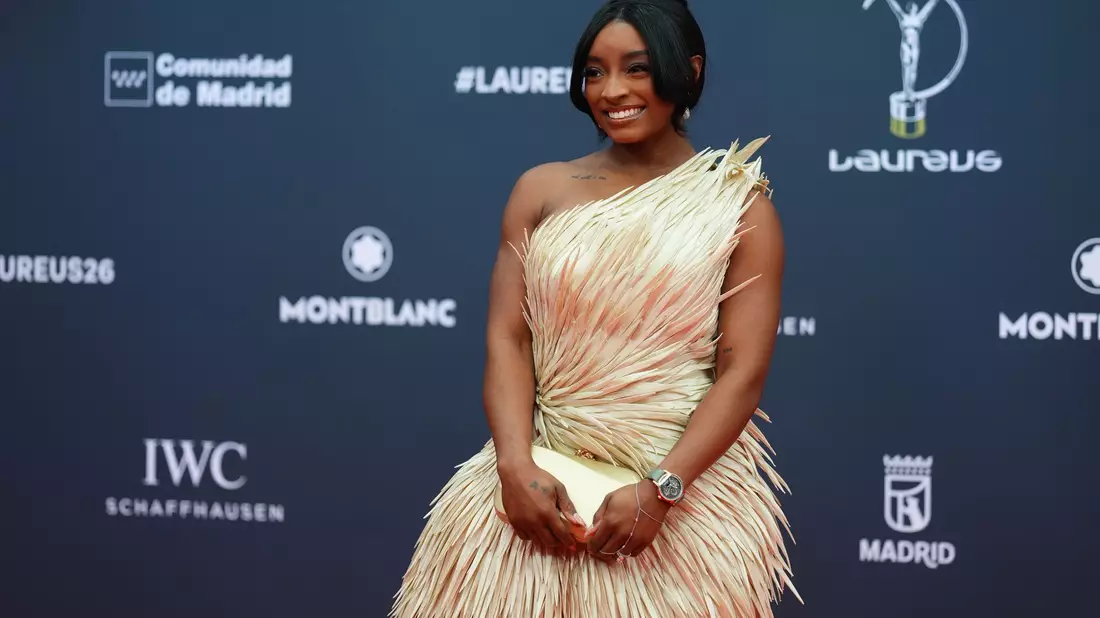 Turnerin Simone Biles hat von einem schwerwiegenden Notfall berichtet. (Archivbild) - Bild: Manu Fernandez/AP/dpa