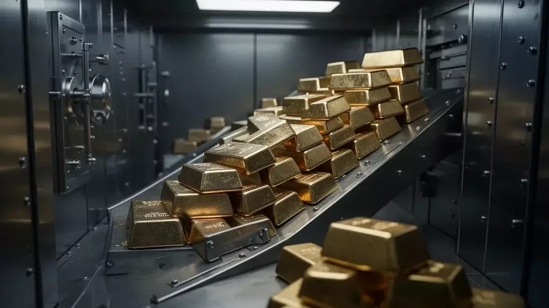 Oro se desploma un 3,33%: empleo fuerte en EE.UU. aplasta expectativas de recorte de tipos