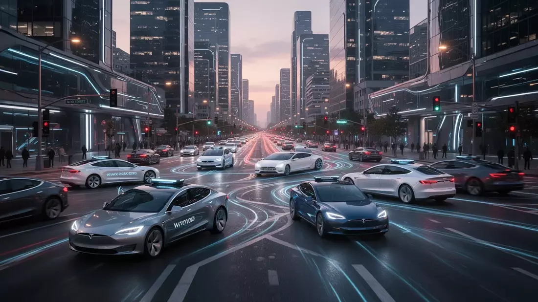 Tesla weitet Robotaxi-Dienst in Austin aus – Konkurrenzkampf mit Waymo