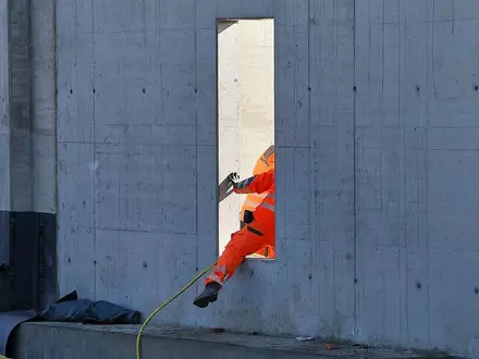 Bauarbeiter auf Baustelle (Archiv) - Foto: via dts Nachrichtenagentur