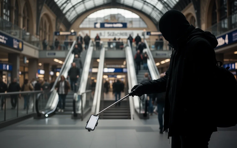 Biss-Verkäufer stellt Upskirting-Täter am Münchner Stachus