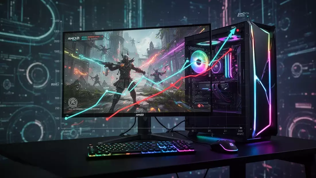 AMD erreicht 45 Prozent bei Steam-Gaming-PCs durch Ryzen X3D