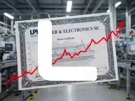 Moderne Büro mit Morgenlicht und Aktiendaten auf Monitor - Foto: über boerse-global.de