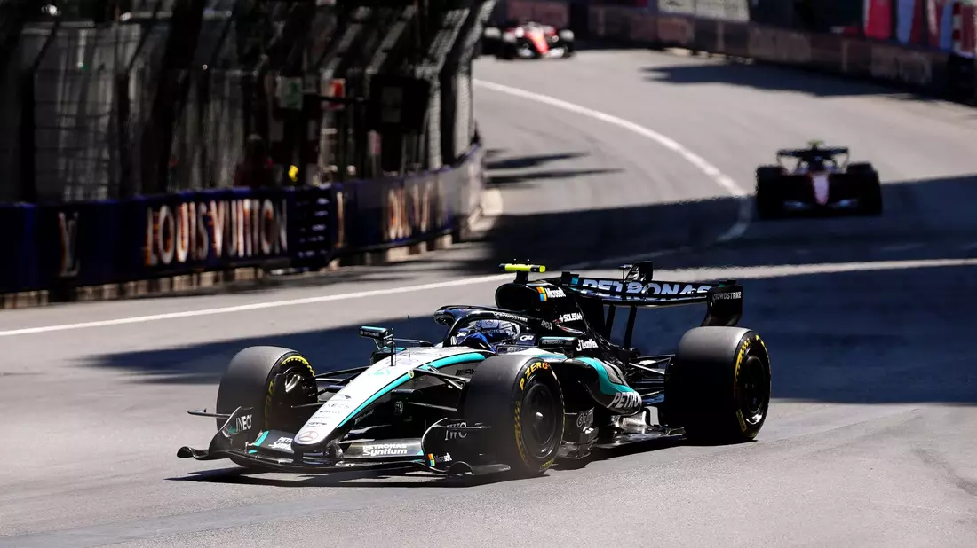 Unaufhaltsam auch in Monaco: WM-Spitzenreiter Kimi Antonelli. - Bild: David Davies/PA Wire/dpa