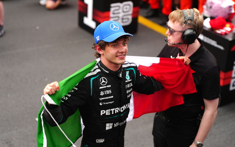 Unaufhaltsam auch in Monaco: WM-Spitzenreiter Kimi Antonelli. - Bild: David Davies/PA Wire/dpa