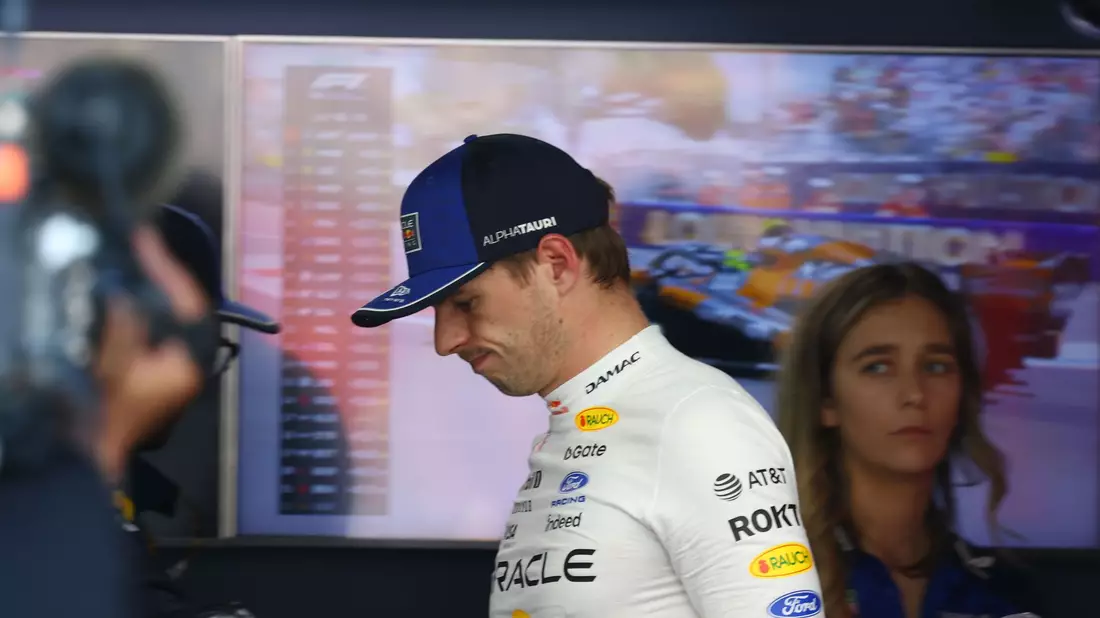 Früher Feierabend: Max Verstappen schied früh aus. - Bild: Yves Herman/Pool Reuters via AP/dpa