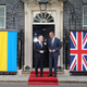 Downing Street Nr. 10: Hier findet der Vierer-Gipfel zum Ukraine-Krieg mit Kanzler Merz statt. - Bild: Lucy North/PA Wire/dpa