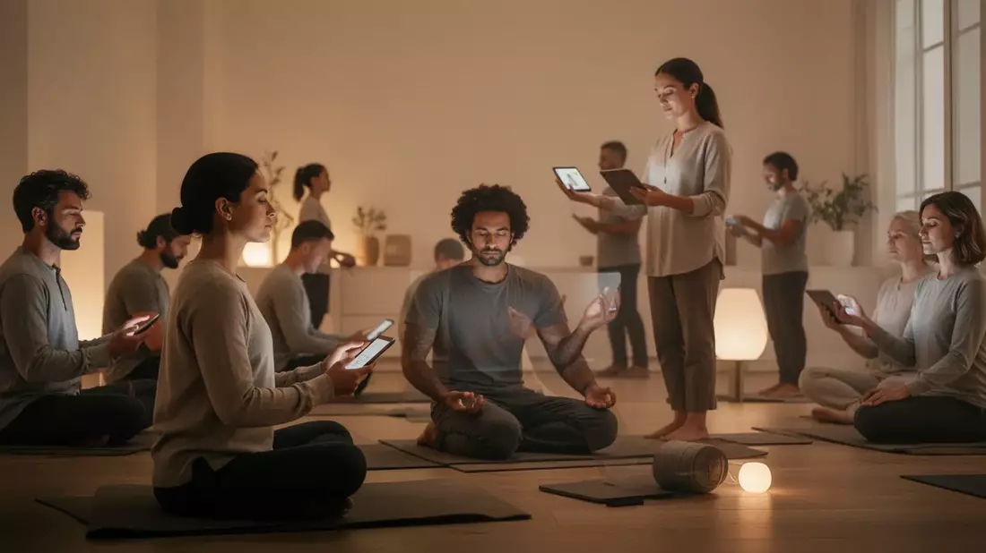 Online-Meditation boomen: Niederschwellige Ruhepausen im Alltag