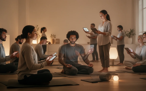 Online-Meditation boomen: Niederschwellige Ruhepausen im Alltag