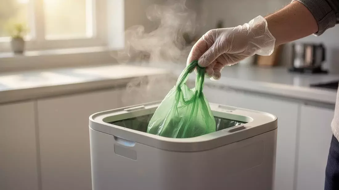 Sommerhitze: So bekämpfen Sie Gerüche und Maden in der Mülltonne