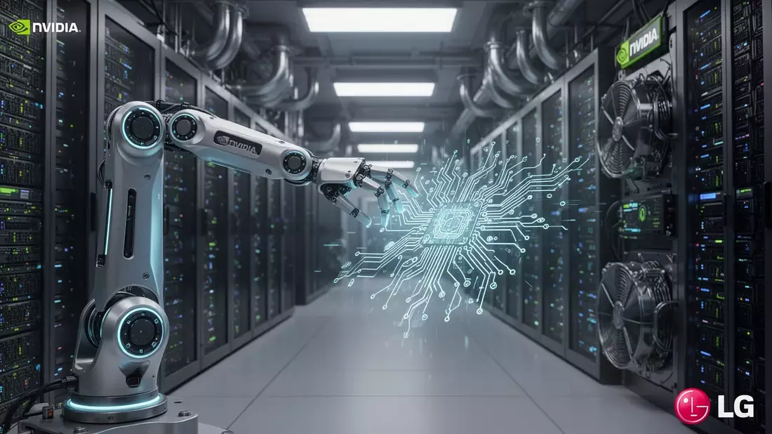NVIDIA und LG: Gemeinsame KI-Fabriken und Robotik-Zukunft