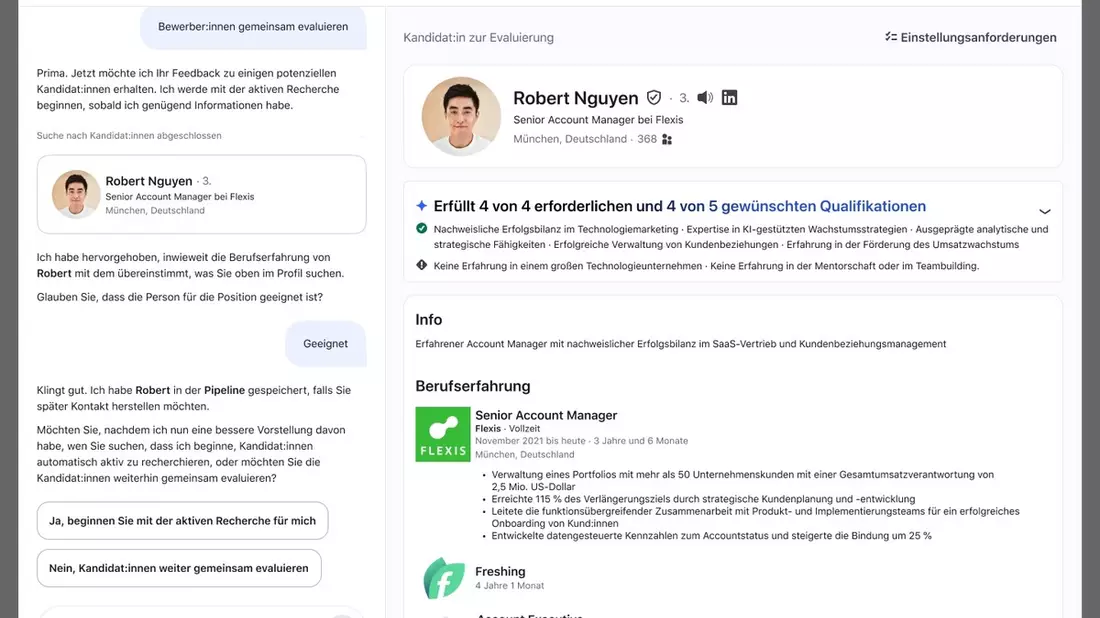 Schneller passende Talente finden: LinkedIn startet Hiring Assistant auf Deutsch - Bild: presseportal.de