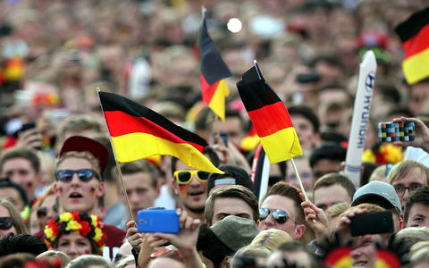 Fußballfans der Deutschen Fußball-Nationalmannschaft (Archiv) - Foto: via dts Nachrichtenagentur